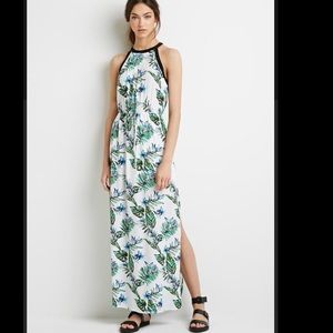 NWT Forever 21 TROPICAL MAXI DRESS